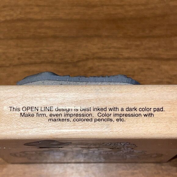 Stampendous Rubber Stamps 1998 Robbie And Rachel Wed TV001 Cherished Teddies - Picture 7 of 12